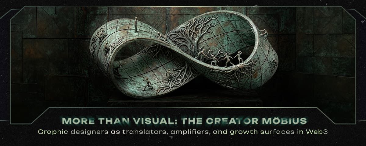 More Than Visual: The Creator Möbius of Web3 Graphic Designers